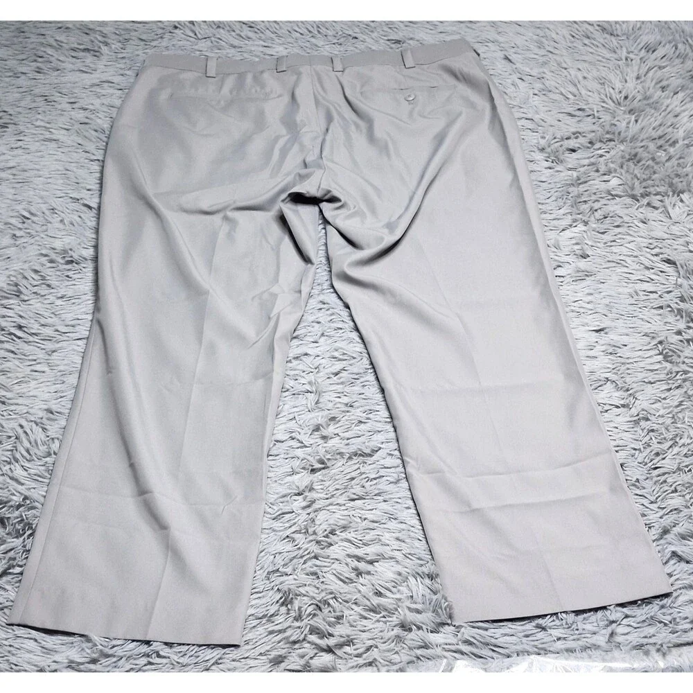 Louis Raphael Golf Pants Mens 40x29 Flat‎ Front Dress Trousers Classic Polyester